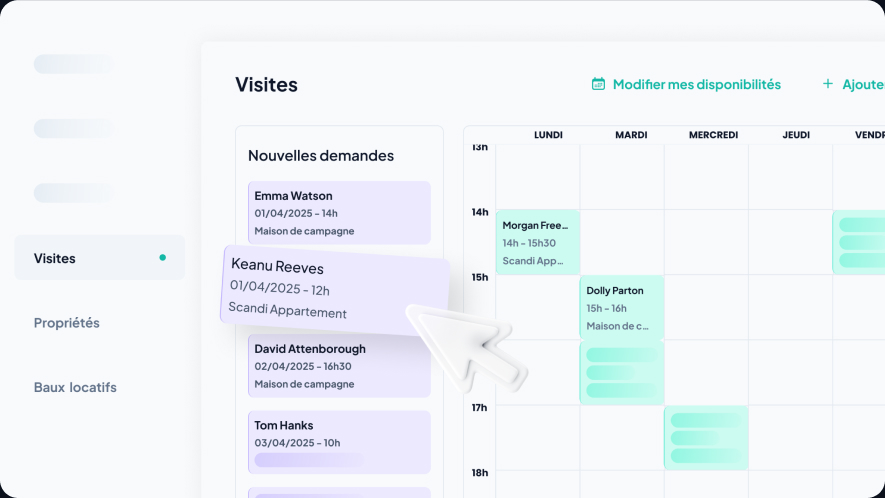 People viewing property